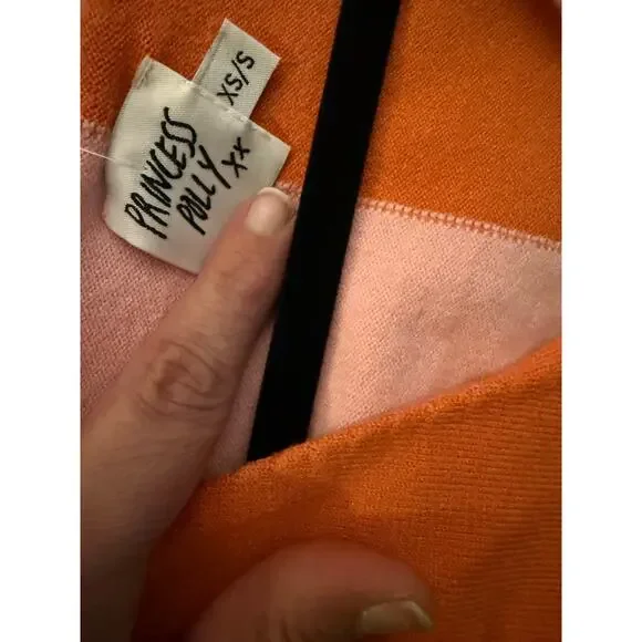 Orange and pink princess Polly dress size xs/small - Picture 5 of 6